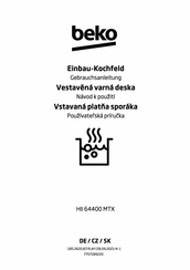 Beko HII 64400 MTX Gebrauchsanleitung