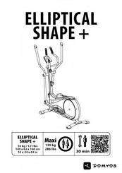 Domyos ELLIPTICAL SHAPE + Bedienungsanleitung