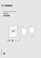 Bosch Control CR 20 RF Bedienungsanleitung Für Den Endkunden