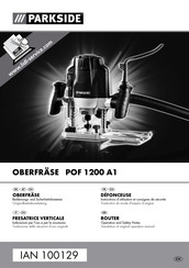Parkside POF 1200 A1 Originalbetriebsanleitung