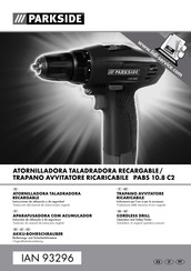 Parkside PABS 10.8 C2 Originalbetriebsanleitung