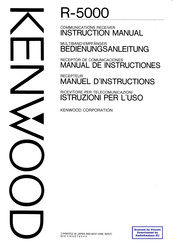 Kenwood R-5000 Bedienungsanleitung