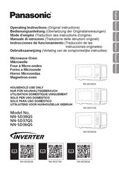 Panasonic NN-SD38QS Bedienungsanleitung