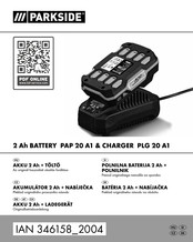Parkside PAP 20 A1 Originalbetriebsanleitung