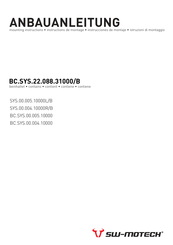 SW-Motech SYS.00.005.10000L/B Anbauanleitung