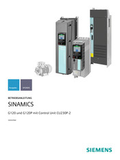 Siemens SINAMICS G120 Betriebsanleitung