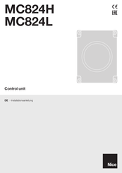 Nice MC824L Installationsanleitung