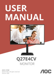 Aoc Q27E4CV Bedienungsanleitung