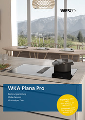 Wesco WKA Piana Pro Bedienungsanleitung