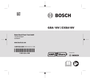 Bosch EXBA18V Bedienungsanleitung