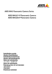 Axis Communications M4327-P Installationsanleitung