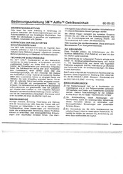 3M Adflo Bedienungsanleitung
