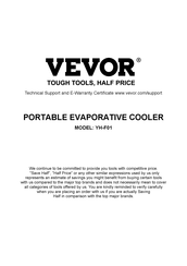Vevor YH-F01 Originalanleitung