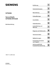 Siemens SITRANS WFS320 Betriebsanleitung