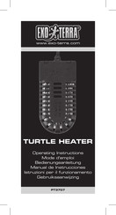 Exo Terra Turtle Filter Bedienungsanleitung