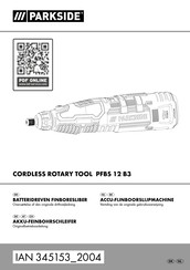 Parkside PFBS 12 B3 Originalbetriebsanleitung