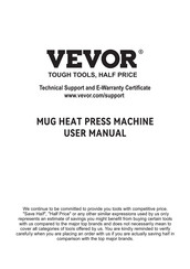 Vevor F270 Benutzerhandbuch