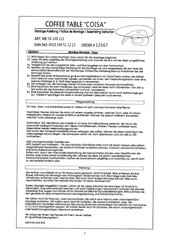 Inter Link Sas COISA Montageanleitung