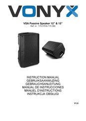 VONYX VSA15 Gebrauchsanleitung