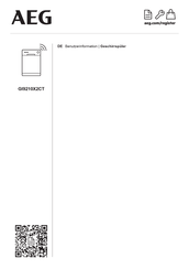 AEG GI9210X2CT Benutzerinformation