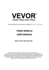 Vevor UPZP-18SE Benutzerhandbuch