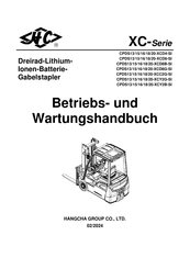 Hangcha XC Serie Betriebs- Und Wartungshandbuch