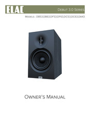 Elac Debut 3.0 Serie Bedienungsanleitung