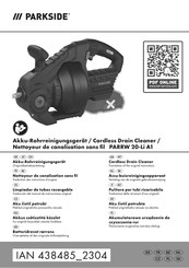 Parkside PARRW 20-Li A1 Originalbetriebsanleitung
