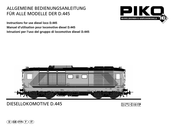 PIKO 56301 Bedienungsanleitung