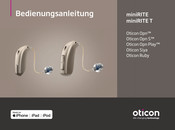 oticon Ruby Bedienungsanleitung