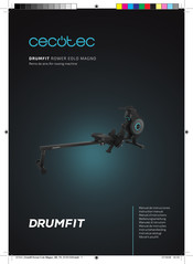 Cecotec DRUMFIT ROWER EOLO MAGNO Bedienungsanleitung