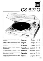 Dual CS 627 Q Bedienungsanleitung