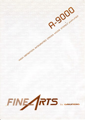 Grundig FINE ARTS A-9000 Bedienungsanleitung
