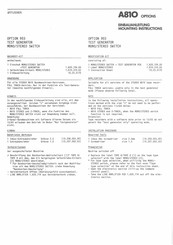 Studer A810 Einbauanleitung