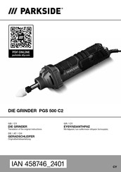 Parkside 458746 2401 Originalbetriebsanleitung