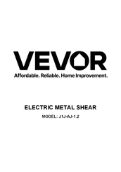 Vevor J1J-AJ-1.2 Originalanleitung