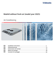 Webasto Madrid without fresh air ML Einbauanweisung