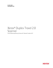 Xerox Duplex Travel 2.0 Bedienungsanleitung