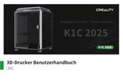 Creality K1C 2025 Benutzerhandbuch