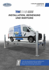 Twin Busch TW 465 E-FZ Installation, Bedienung Und Wartung