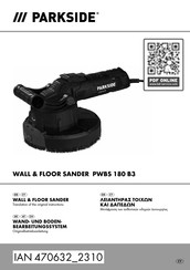 Parkside PWBS 180 B3 Originalbetriebsanleitung