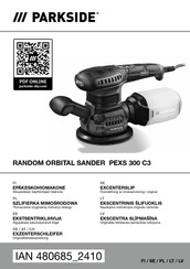 Parkside PEXS 300 C3 Originalbetriebsanleitung