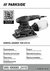 Parkside PSS 270 C3 Originalbetriebsanleitung