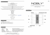 Nobily PRE 5 Bedienungsanleitung
