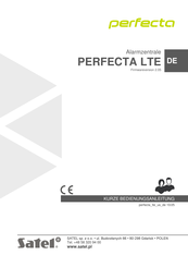 Satel PERFECTA LTE Kurzbedienungsanleitung