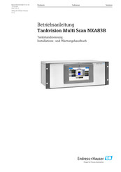 Endress+Hauser Tankvision Multi Scan NXA83B Betriebsanleitung