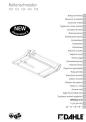 Dahle 554 Original-Gebrauchsanleitung
