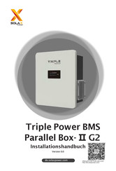 SolaX Power Triple Power BMS Parallel Box-II G2 Installationshandbuch