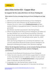 Jabra Elite Active 65t Faq