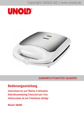 Unold QUADRO 48480 Bedienungsanleitung